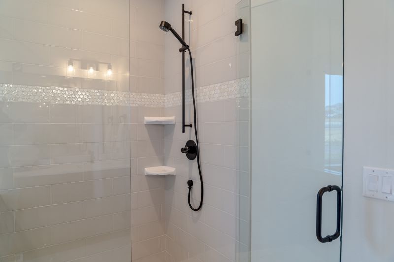 Contemporary Walk-In Shower